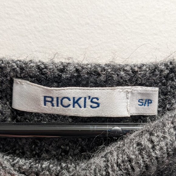 RICKI'S Ombre Boat Neck Tunic Sweater- Size Small - Picture 5 of 7